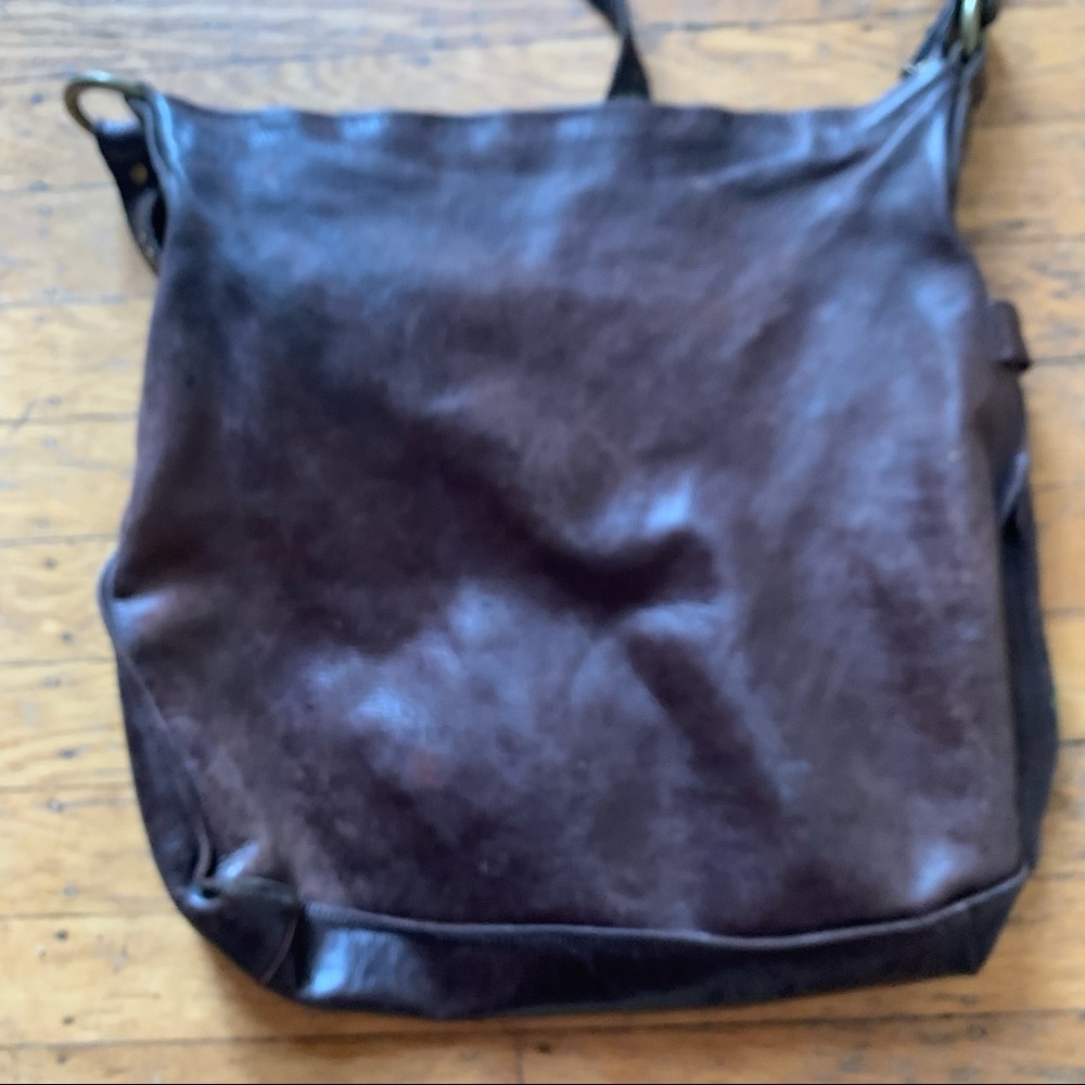 Ellington large leather work tote bag - Picture 6 of 13